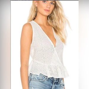BCBGeneration white peplum top